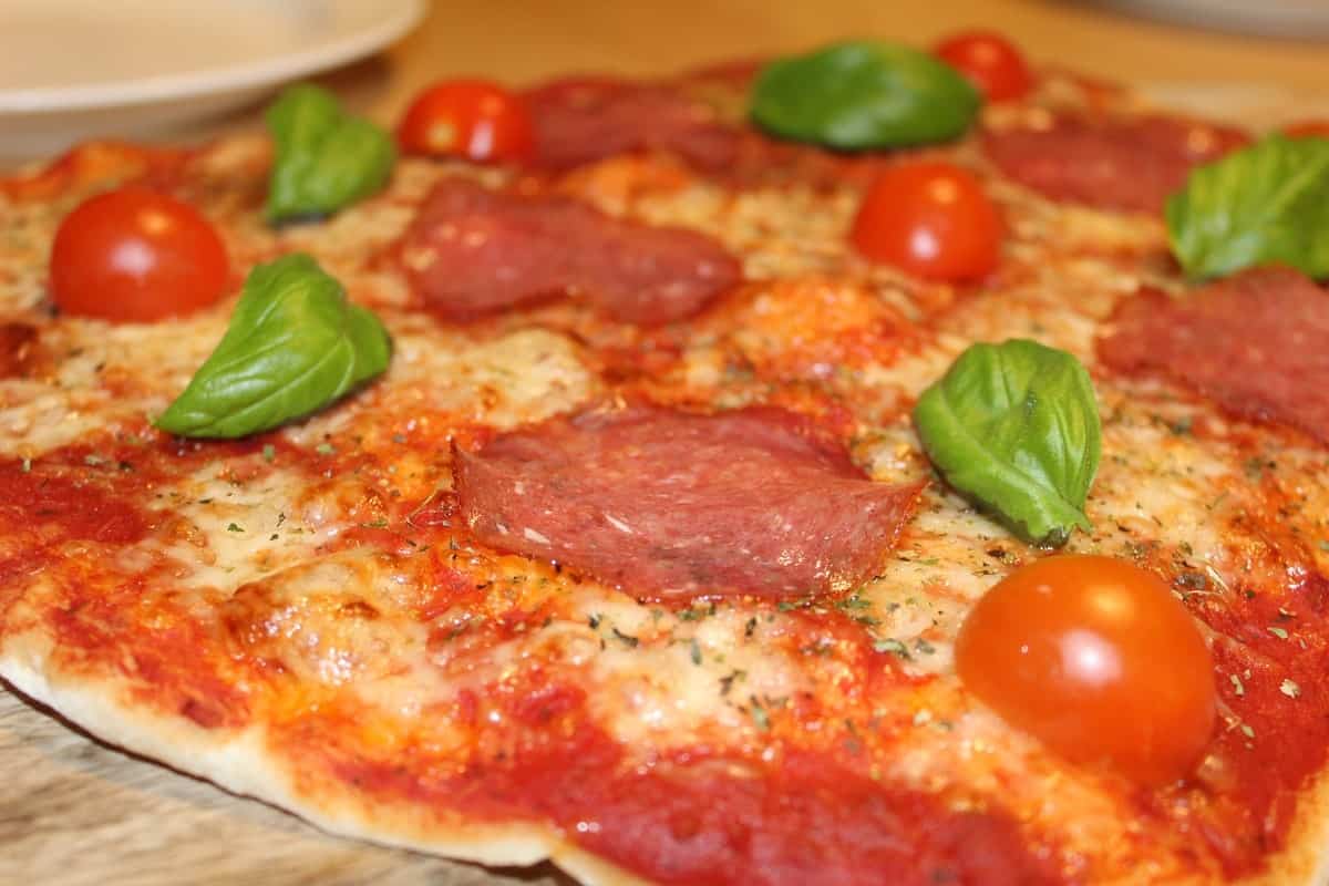 an image of a delicious homemade pizza