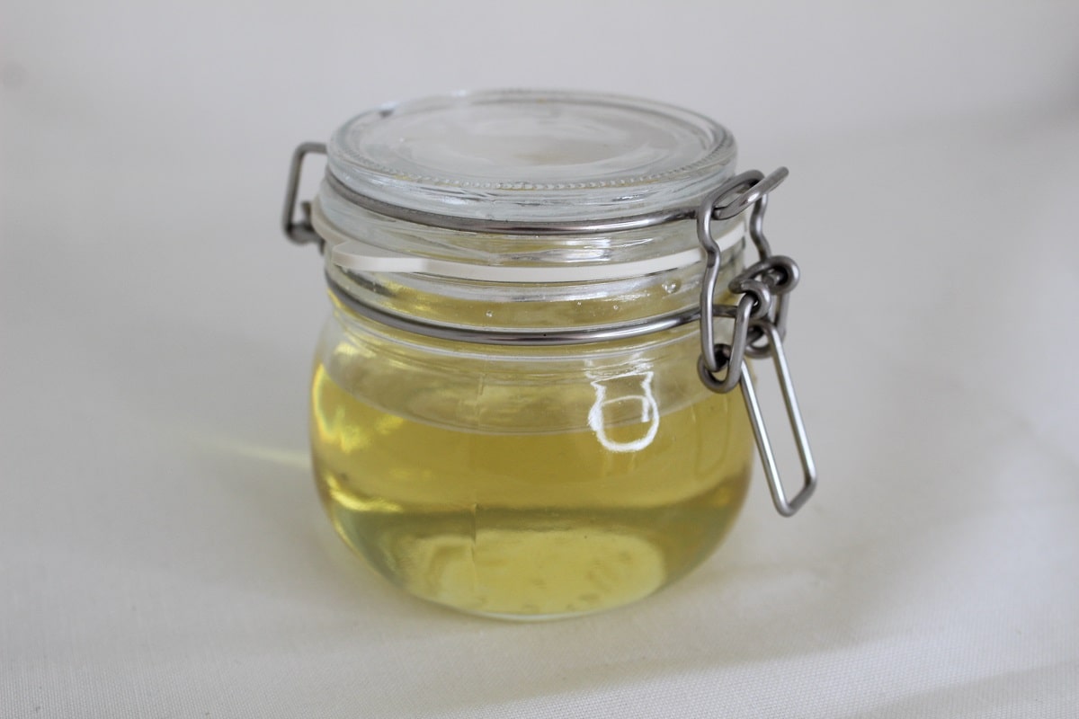 a jar of delicious agave syrup
